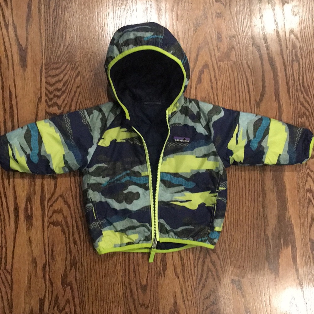 Patagonia Baby Reversible Down Sweater Hoody